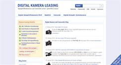 Desktop Screenshot of digital-kameras-camcorder.kameraleasing24.de